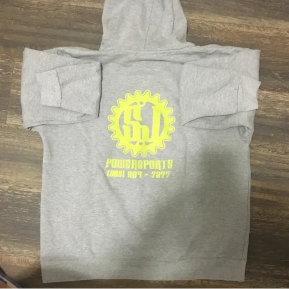 Mens/unisex Cotton Best Work Hoodie NWOT - Picture 2 of 4